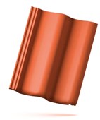 BRAMAC MORAVSKÁ TAŠKA PROTECTOR PLUS - betonová taška základní 1/1 - cihlově červená